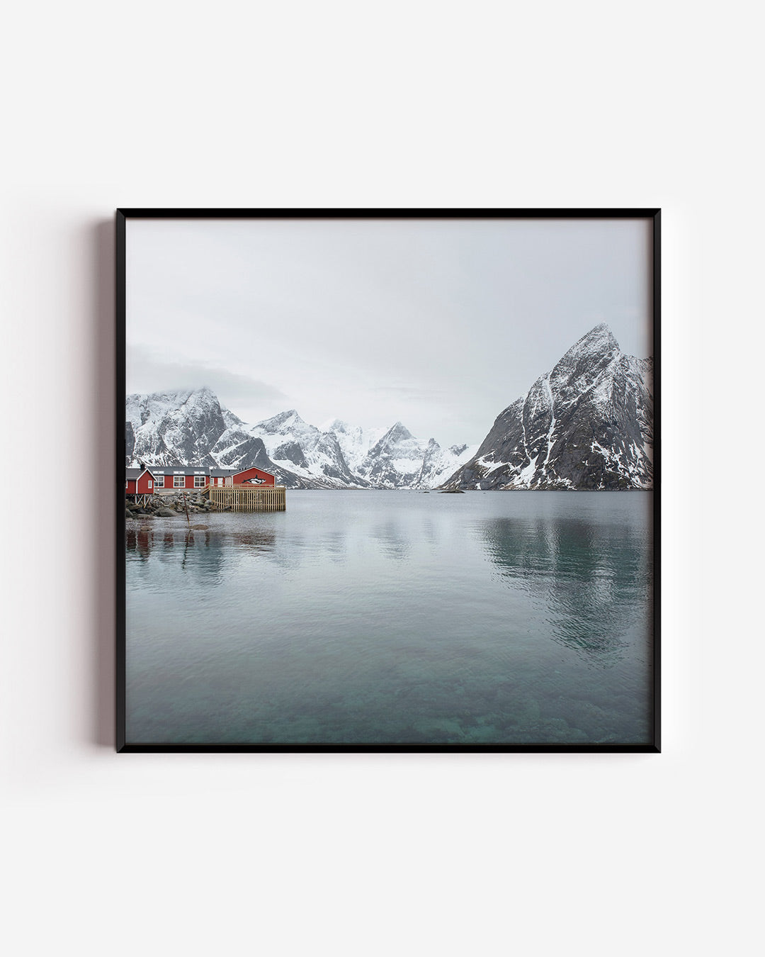 Bergen en meer Poster