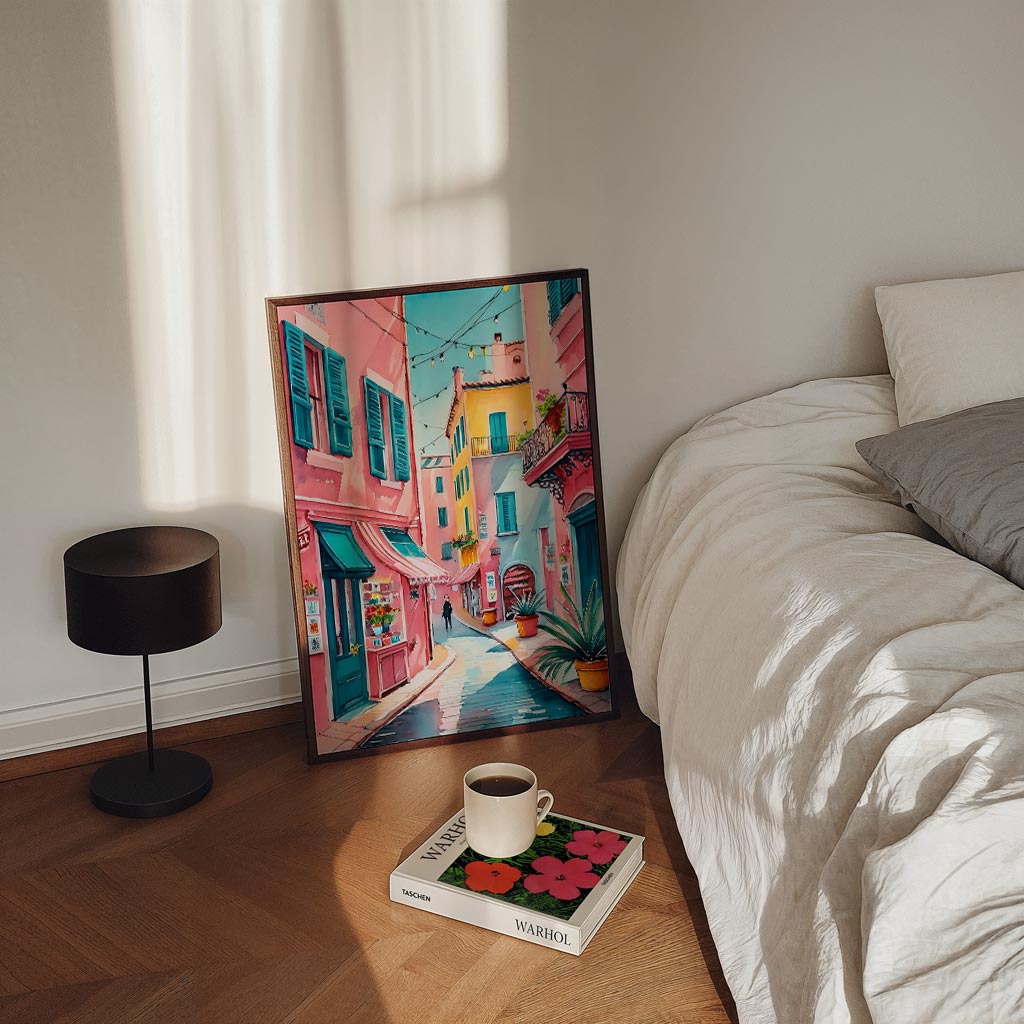 Dromerige Straatjes Poster-WallArtistic