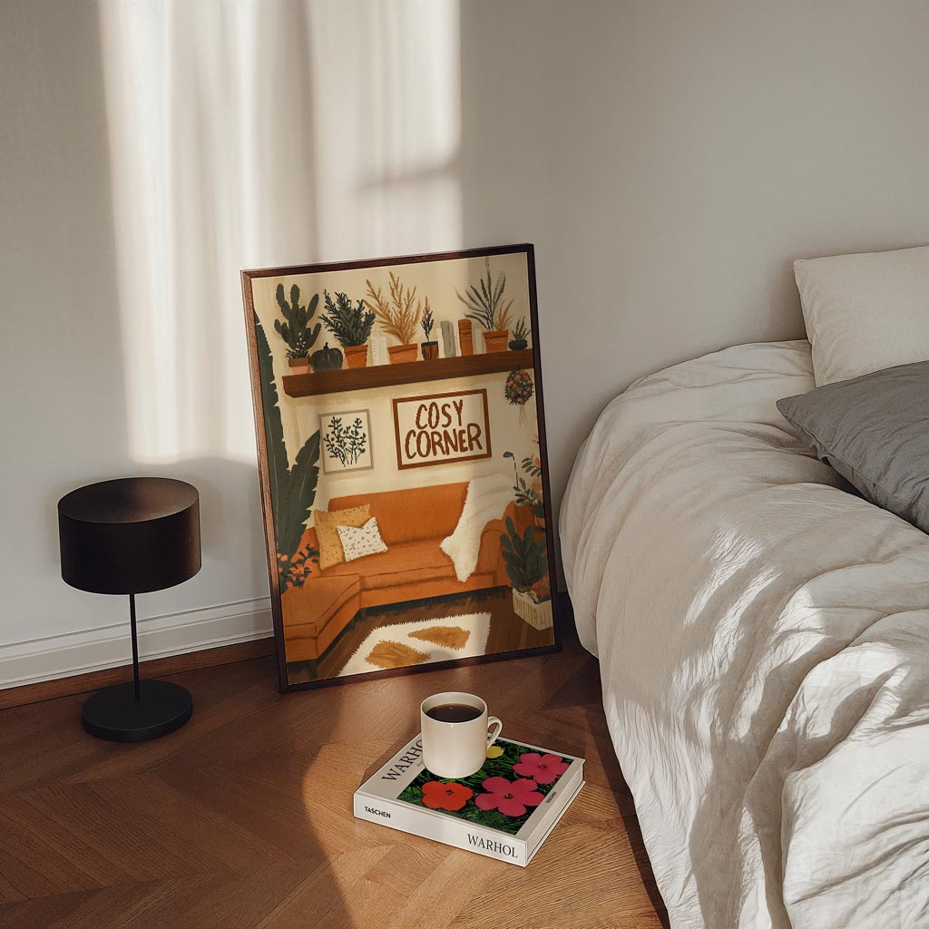 Gezellige Hoek Poster-WallArtistic