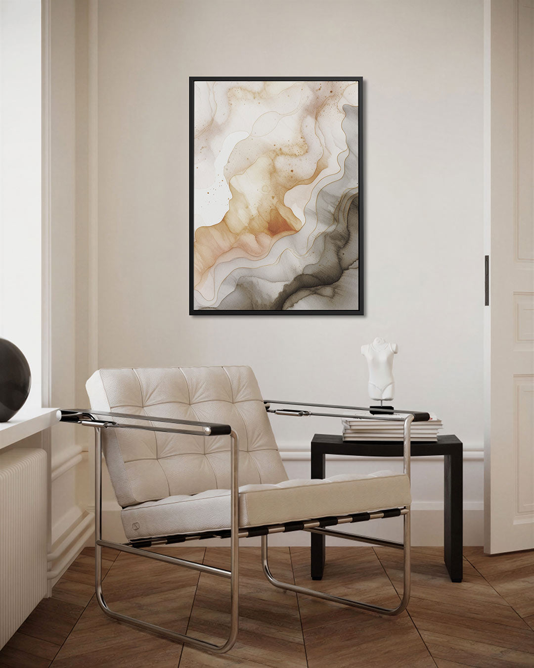 Organische lijnen Kunstwerk