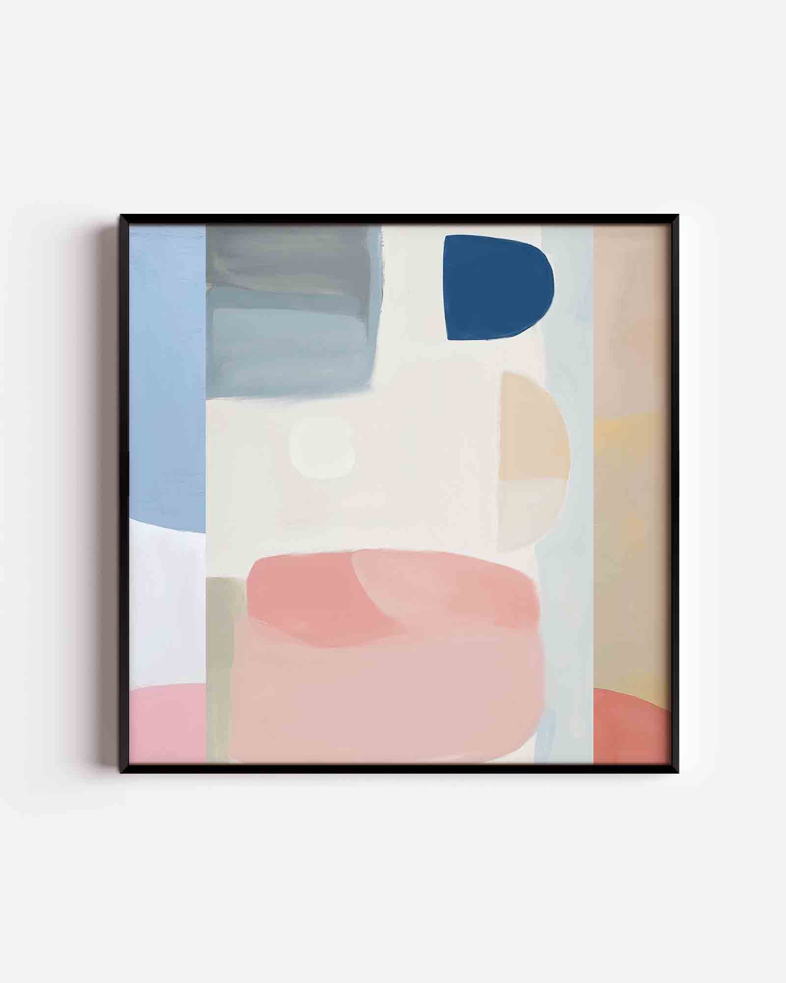 Abstracte vormen Poster