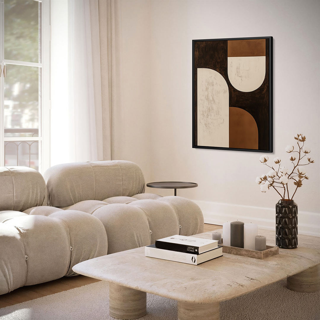 Geometrische vormen Kunstwerk