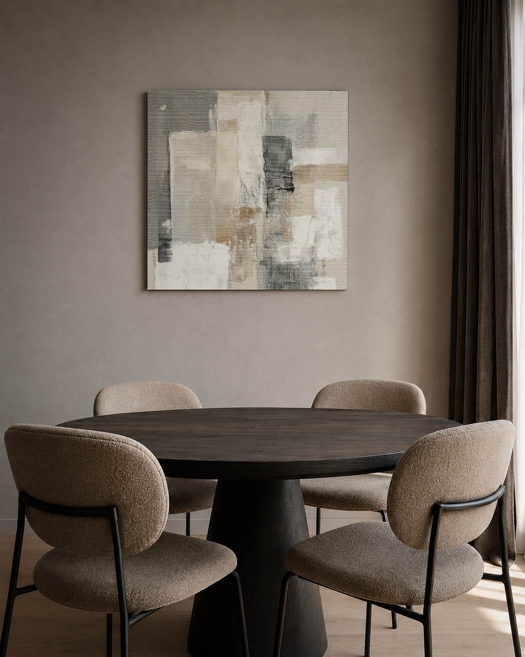 Gelaagde texturen Kunstwerk