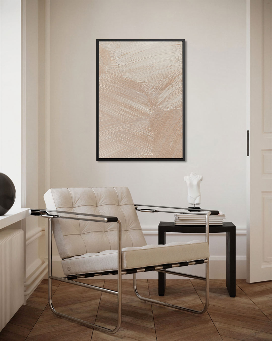 Zachte textuur compositie Kunstwerk