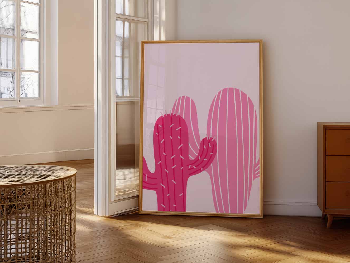 Cactus Vibes Poster-WallArtistic