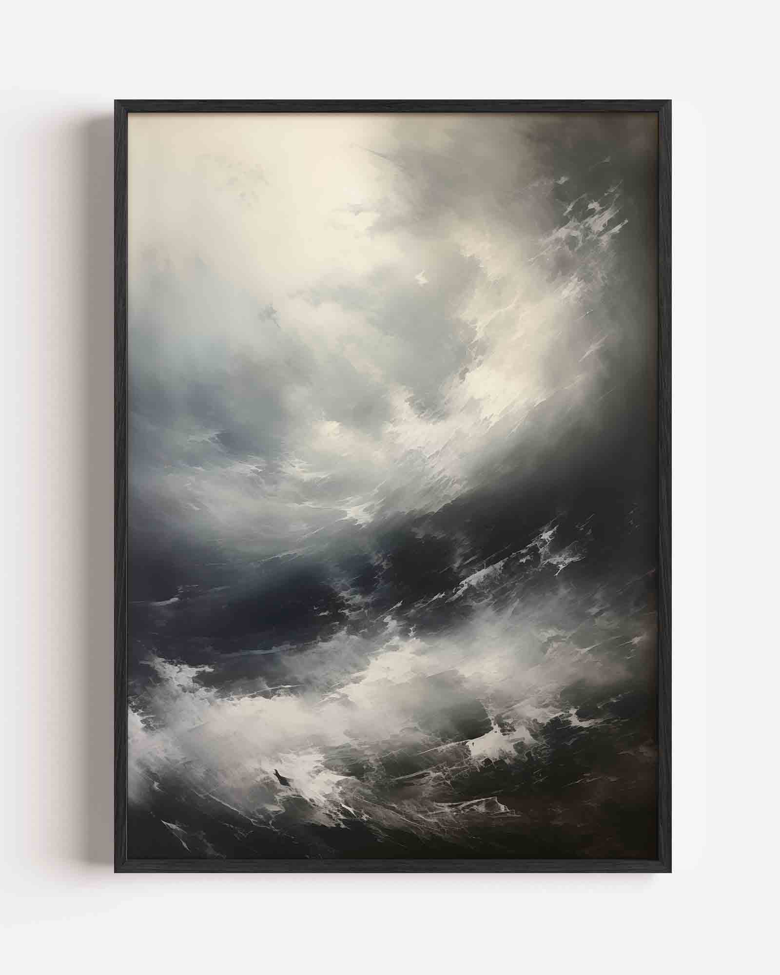 Dramatische wolkenlucht Poster