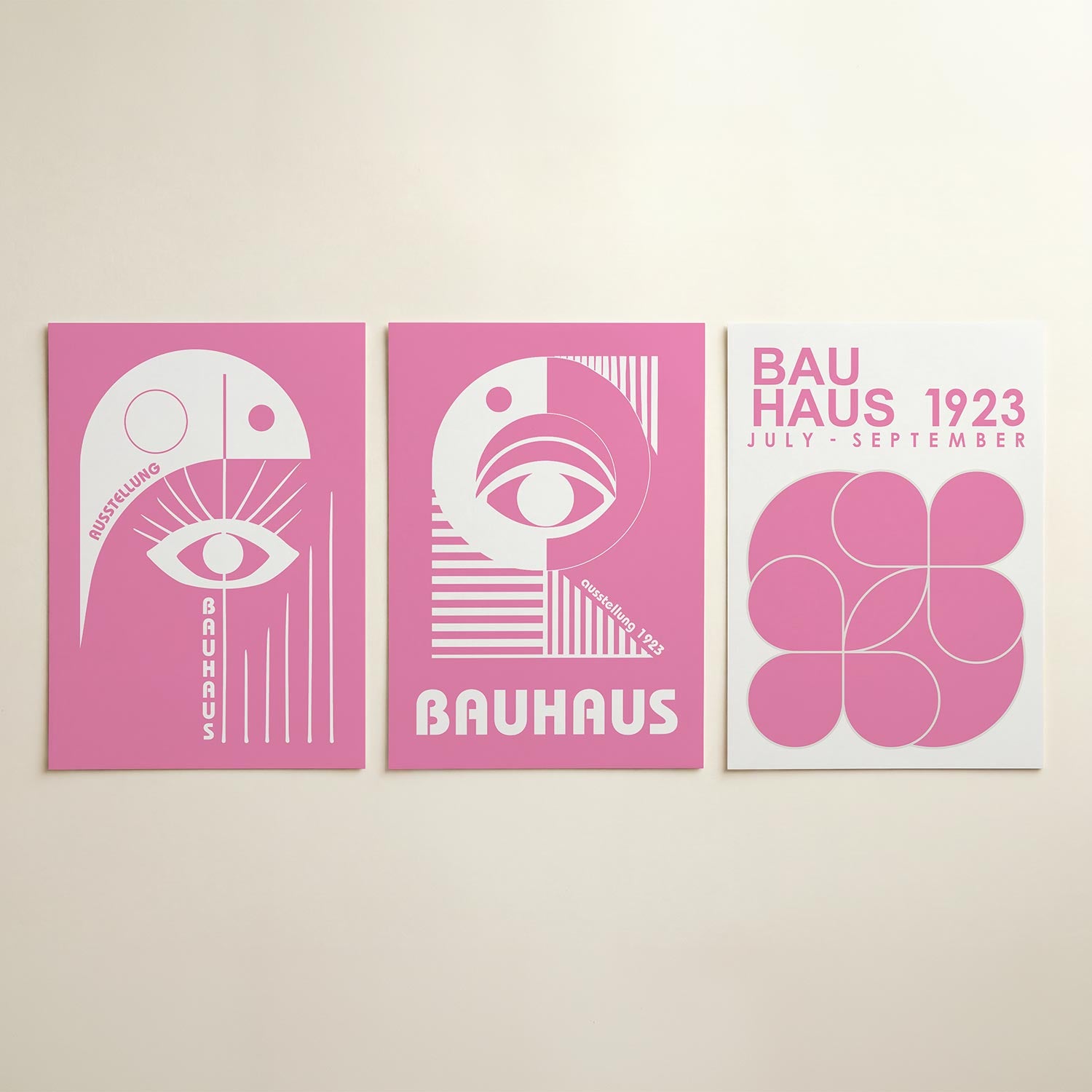 Oog en lijnen Posterset