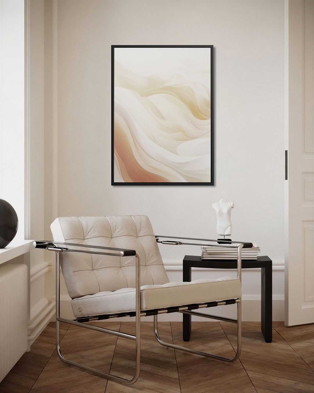 Zachte golvende lijnen Kunstwerk