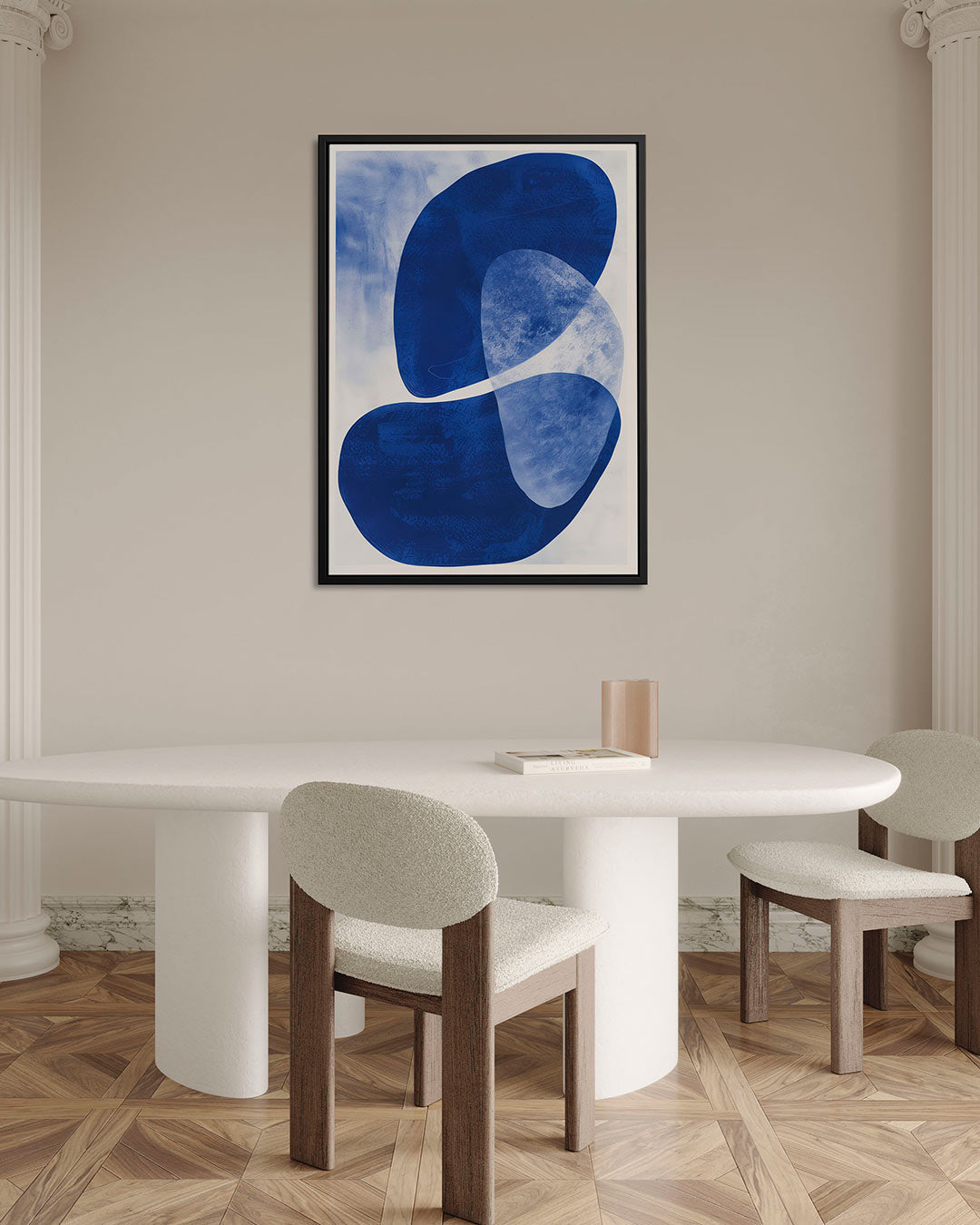 Organische vormen compositie Kunstwerk