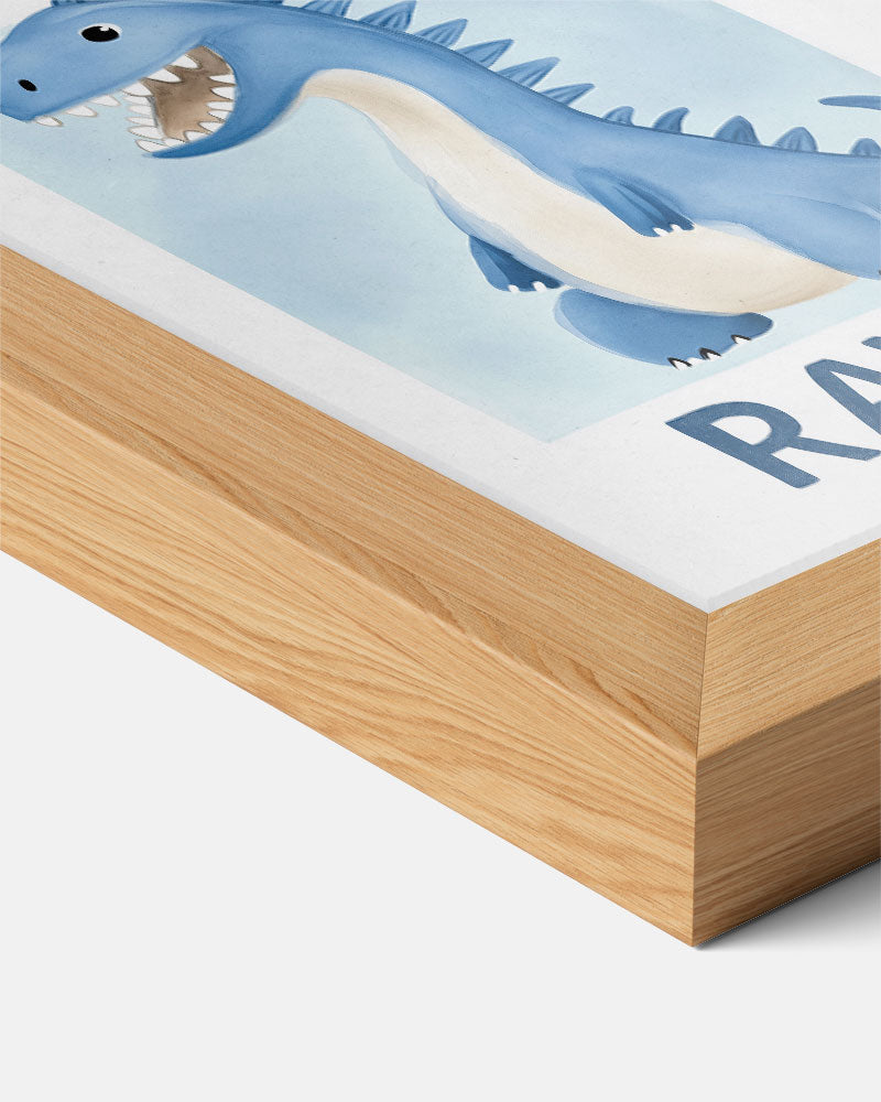 Dinosaur Poster "RAWR Poster-WallArtistic