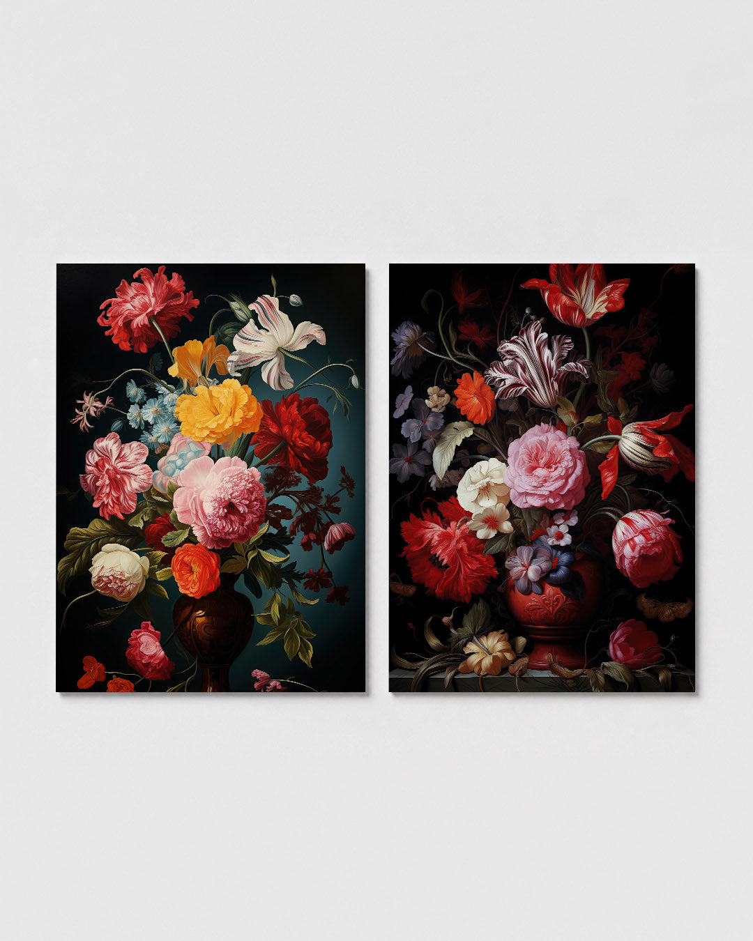 Bloemrijke kleurexplosie Posterset