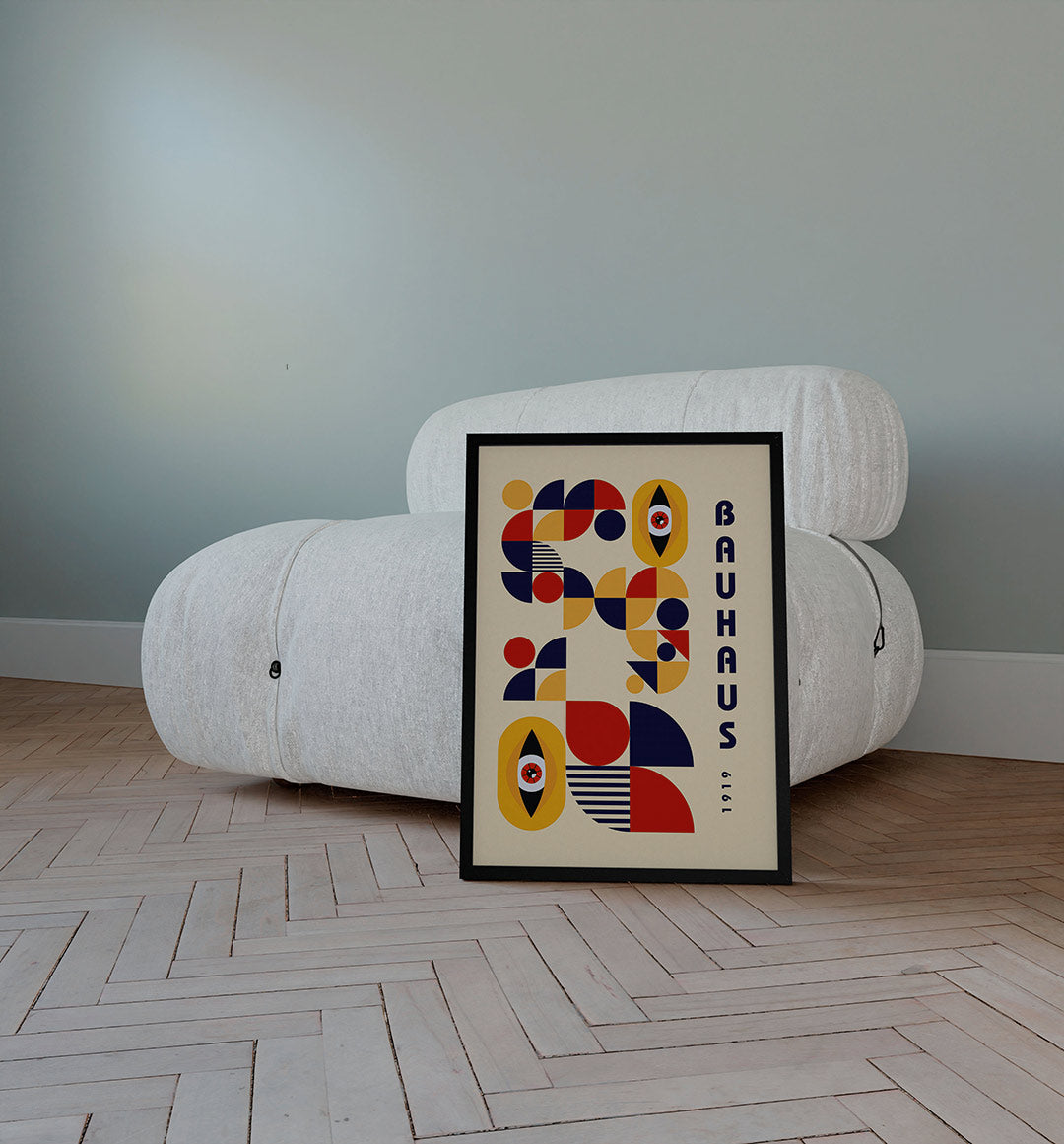 Vormen en vlakkenspel Poster