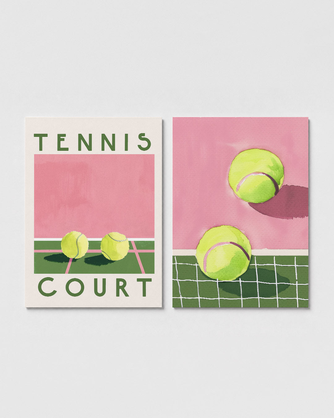 Sportieve kleuren Posterset