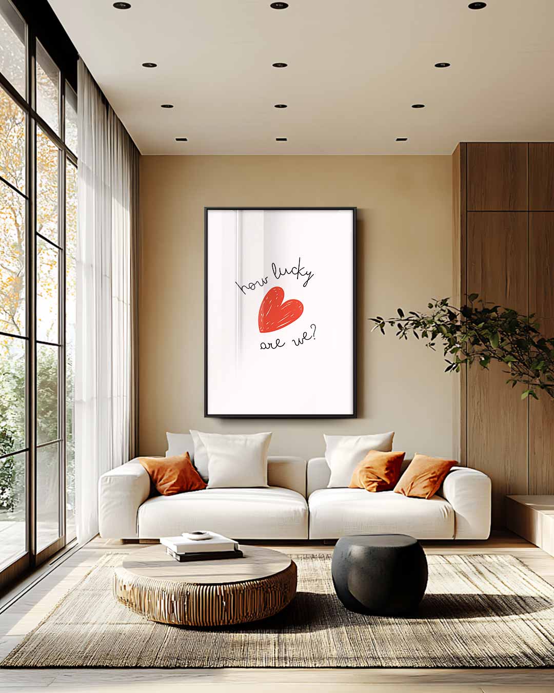 Hart van Geluk Kunstwerk-canvas-dibond-plexiglas-wanddecoratie-WallArtistic