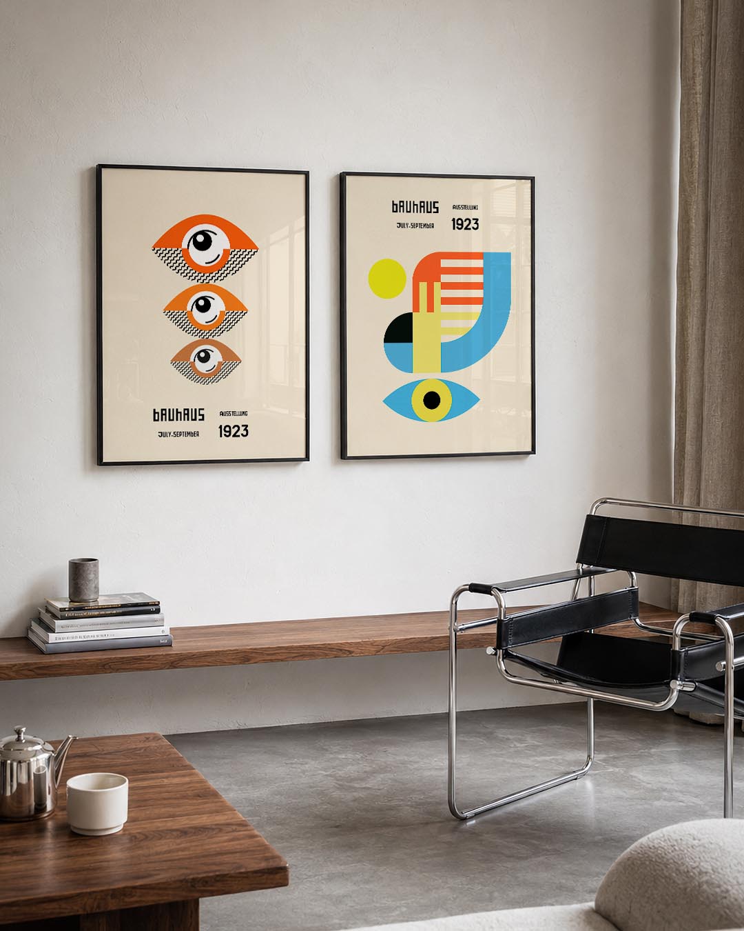 Oogvormen en patronen Posterset