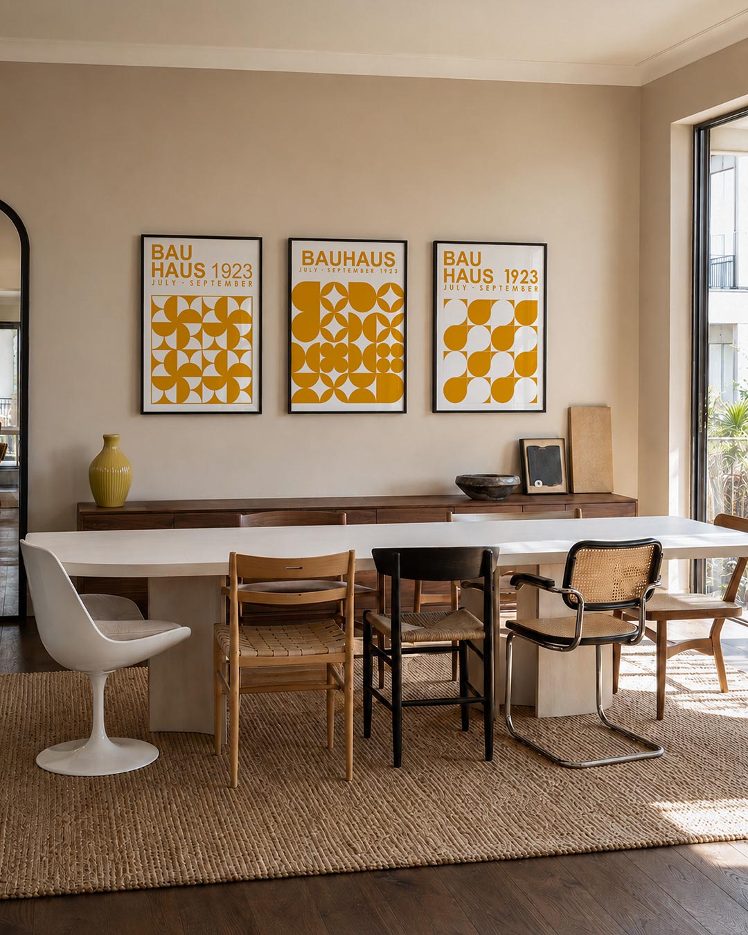 Vormen en vlakken Posterset
