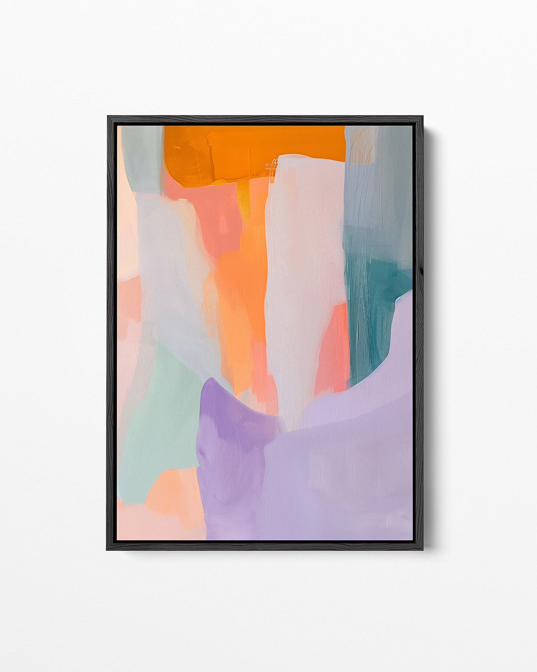 Kleurrijke vormen Kunstwerk