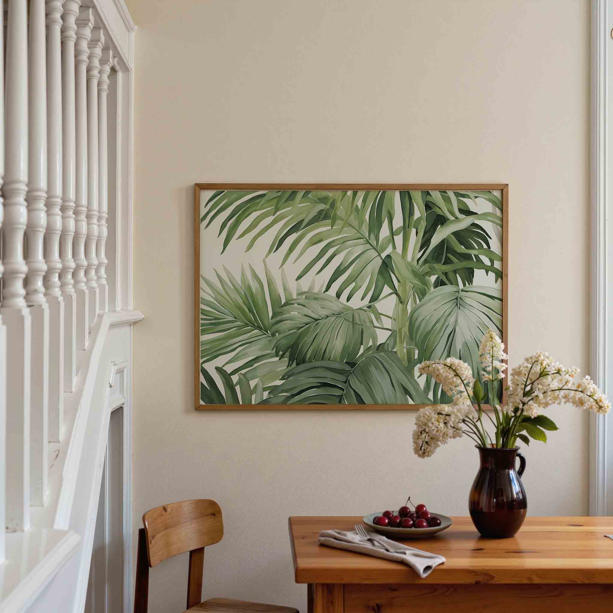 Groene bladeren Poster