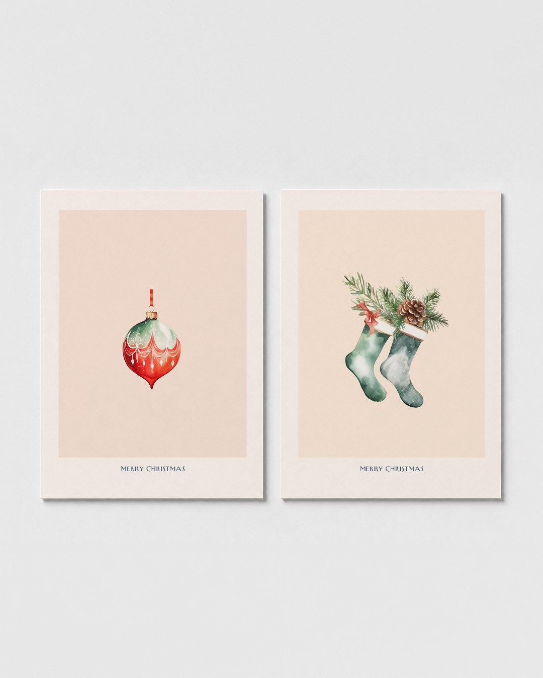 Kerstsfeer ornament Posterset