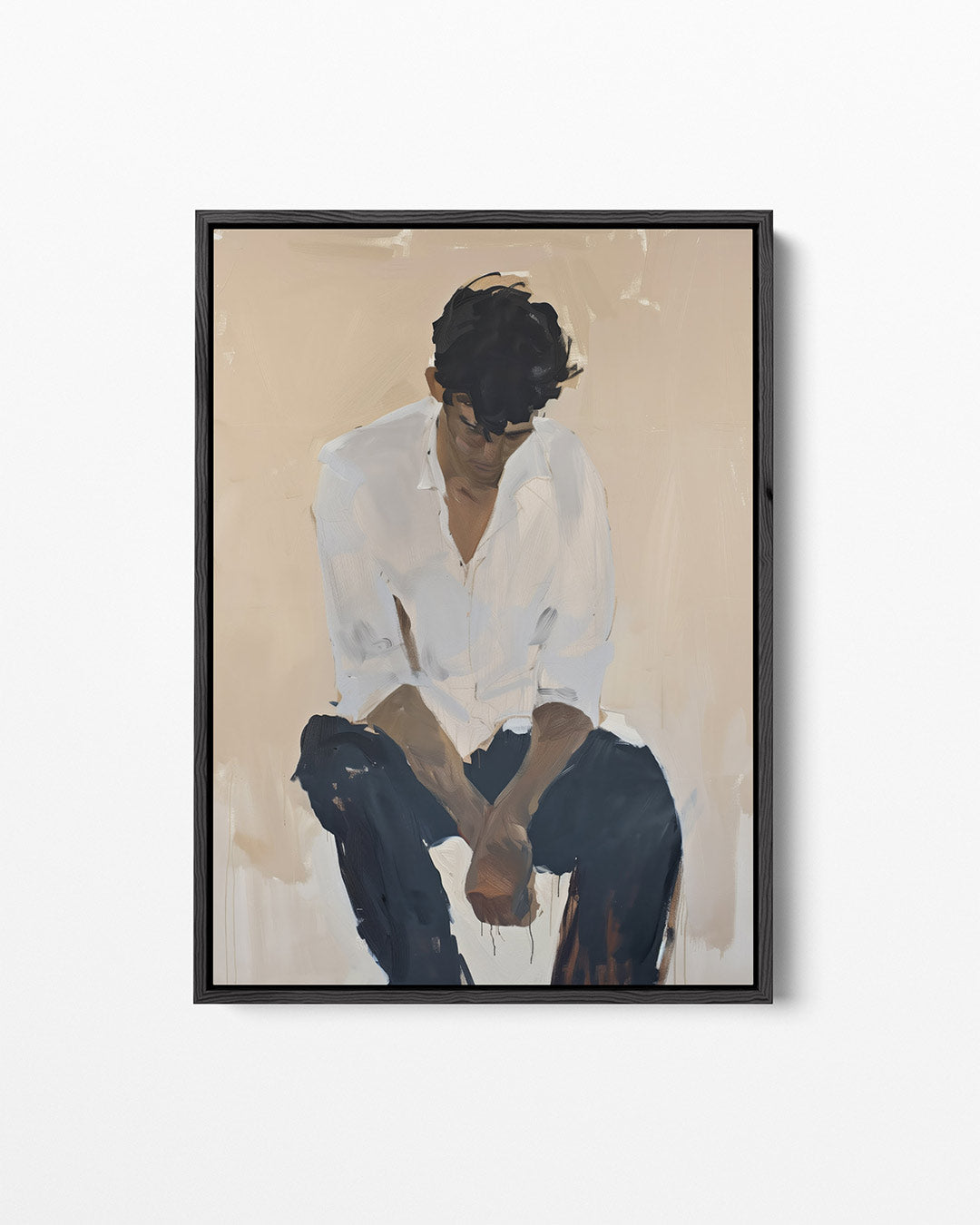 Introspectieve momenten Kunstwerk