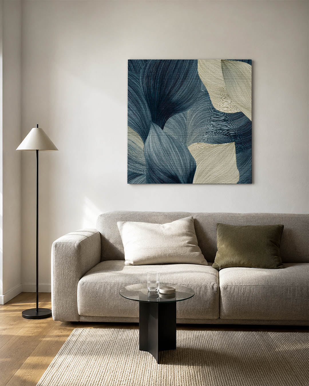 Organische lijnen Kunstwerk