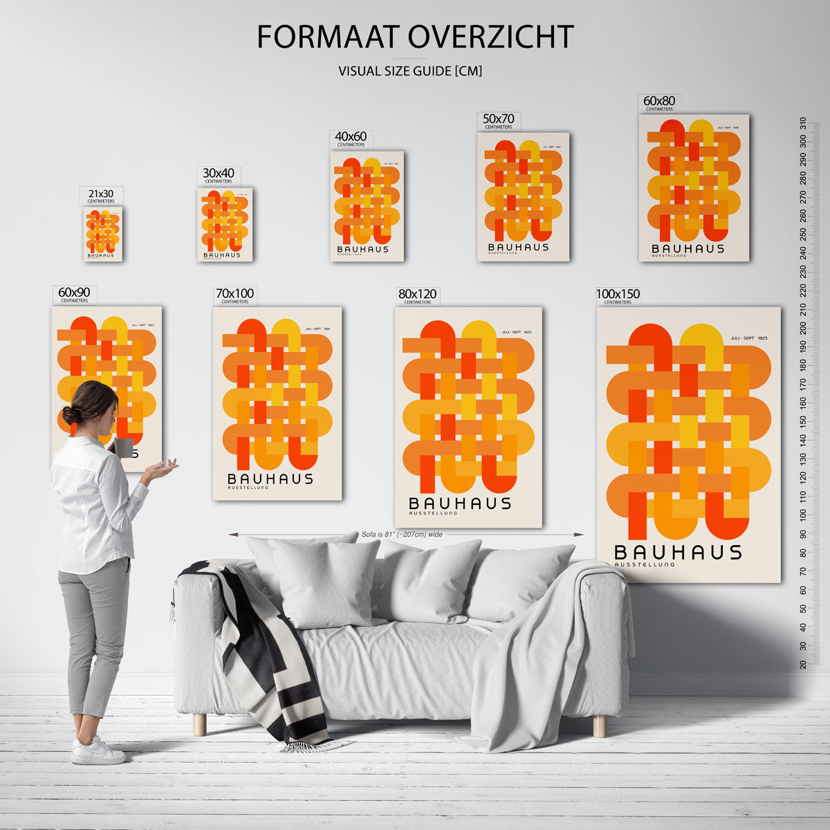 Vorm en kleur Poster