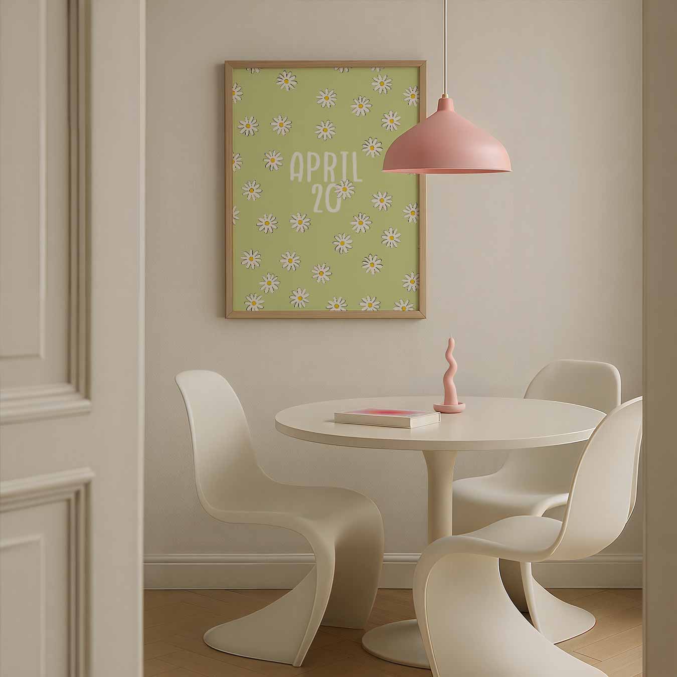 Lente Vibes Bloemenposter-WallArtistic