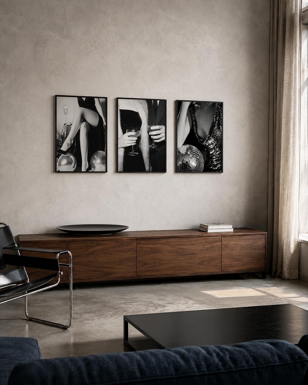 Glamour en reflectie Posterset
