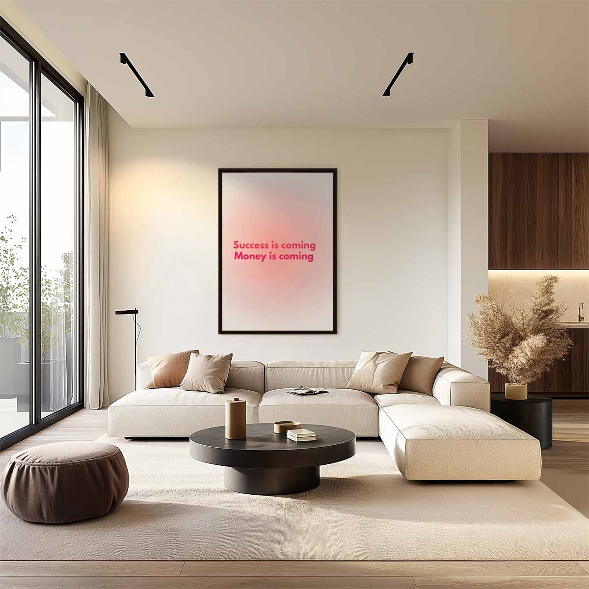 Positieve Toekomst Visie Kunstwerk-canvas-dibond-plexiglas-wanddecoratie-WallArtistic