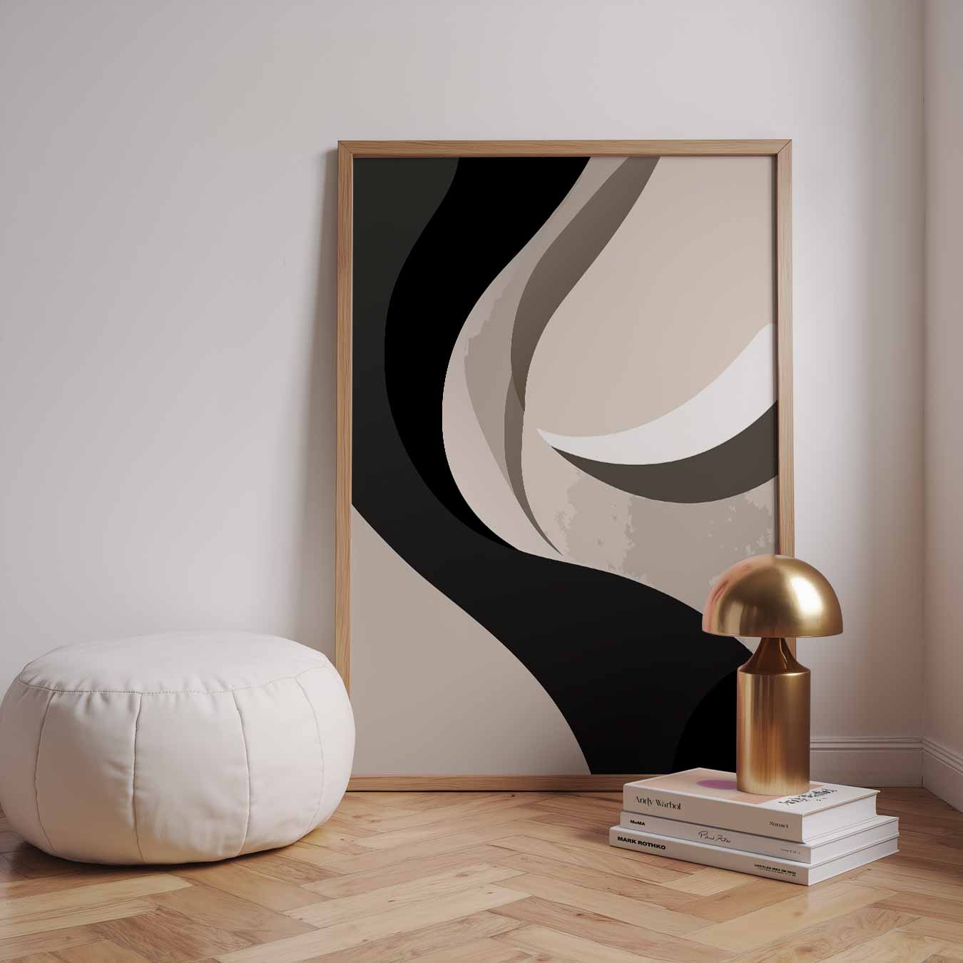 Moderne Abstracte Kunstposter-WallArtistic