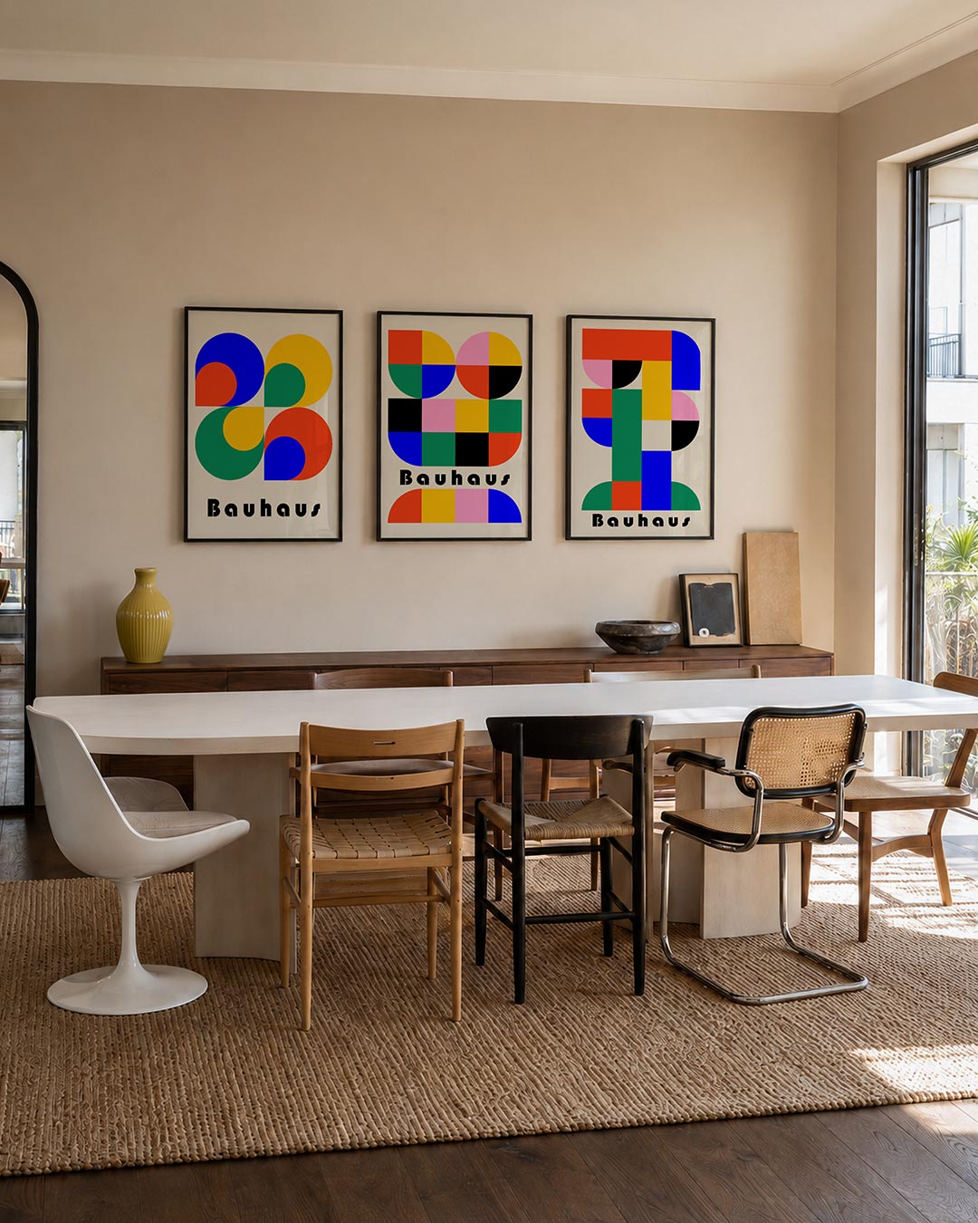 Vormen en kleur Posterset