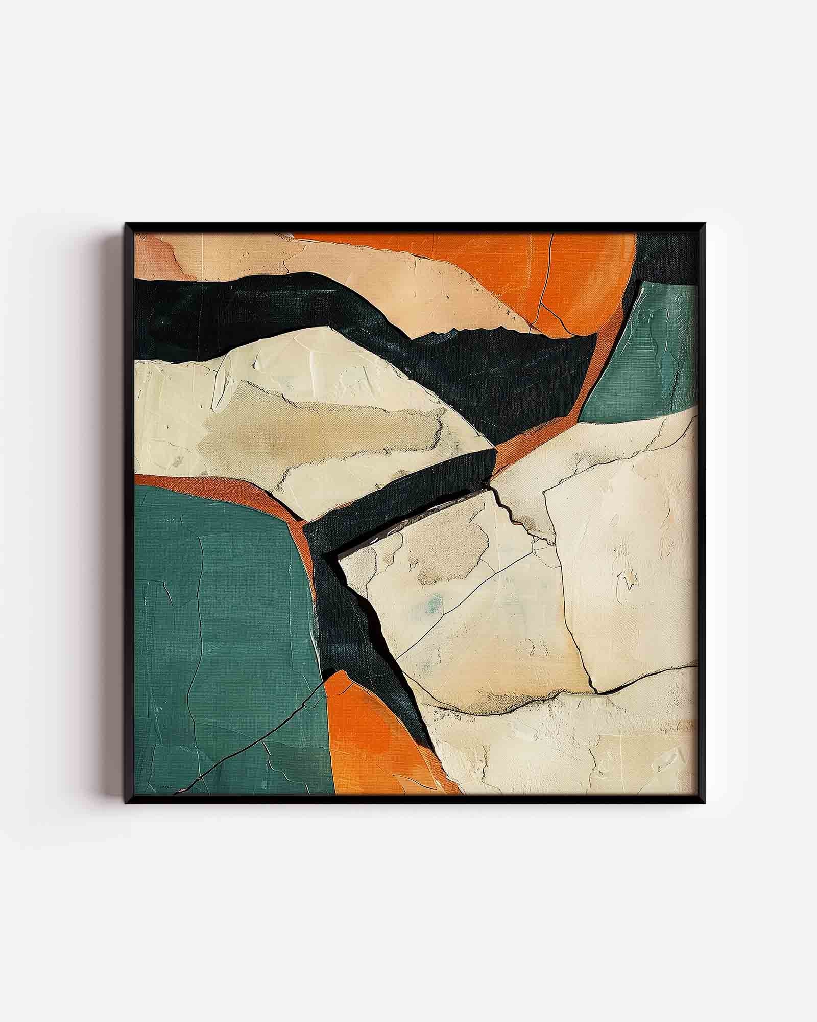 Abstracte vormen Poster