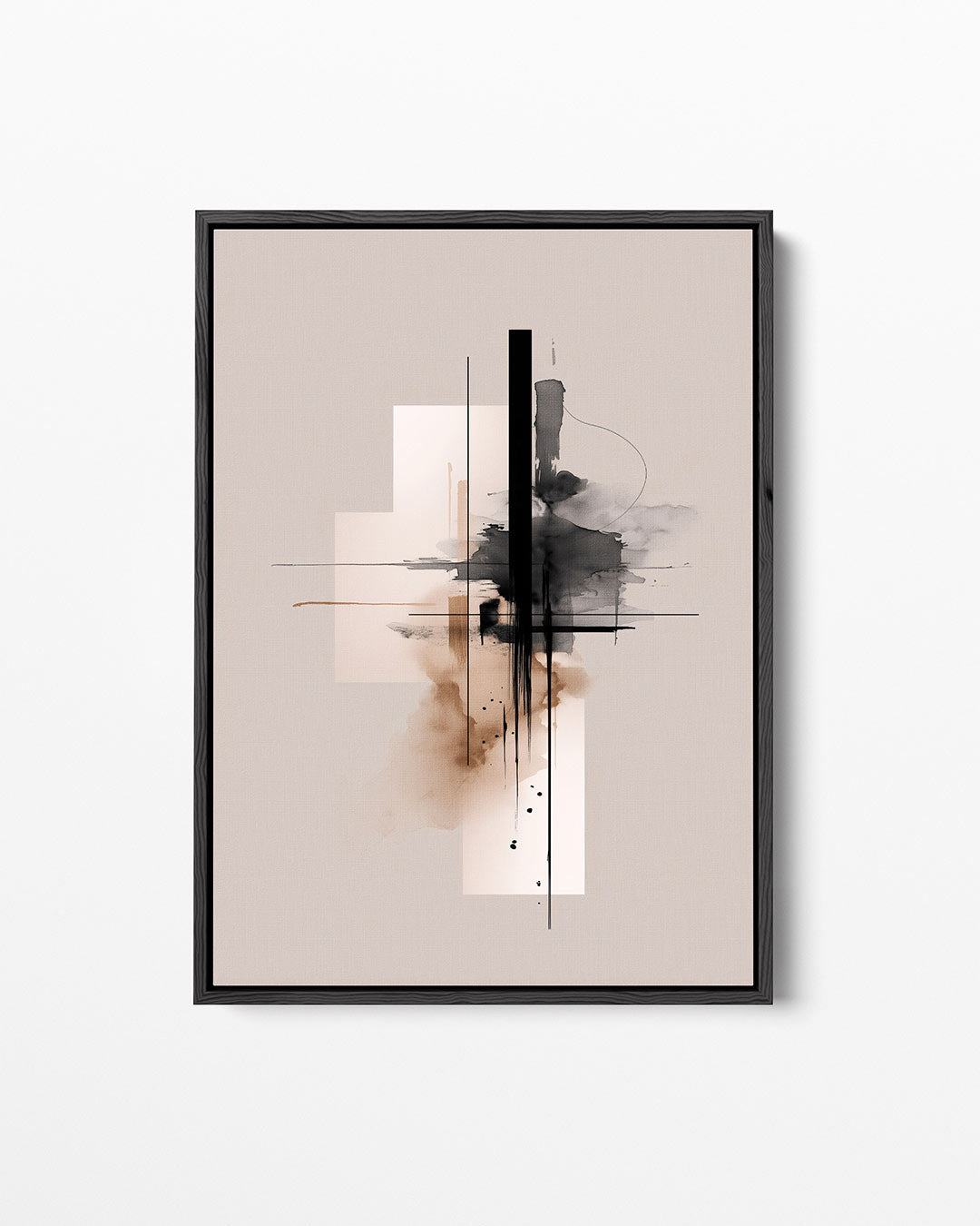 Geometrische lijnen Kunstwerk