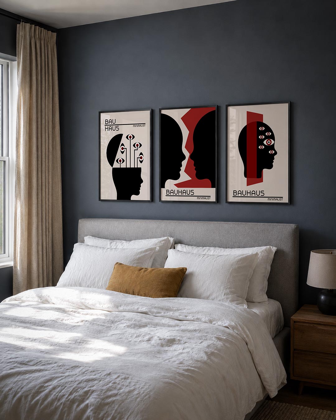 Ooglijnenspel Posterset