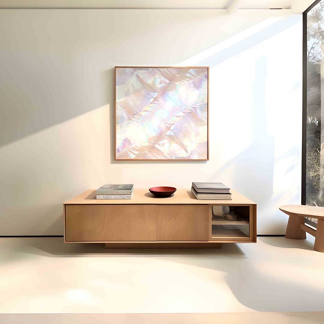 Pastel abstractie Poster