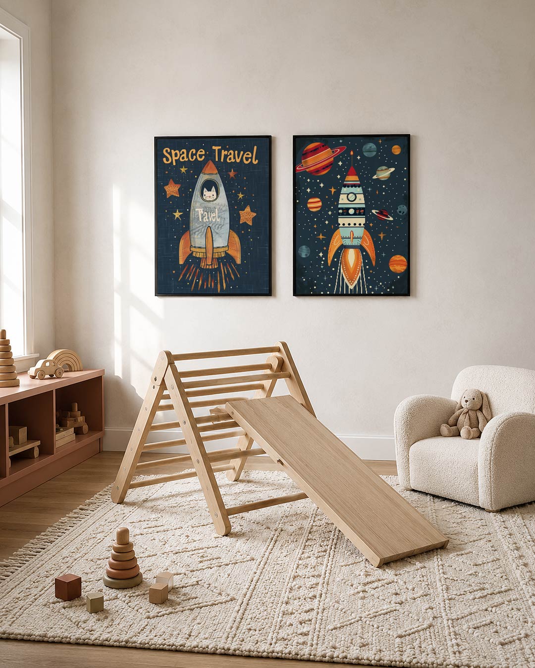 Ruimtevaart fantasie Posterset