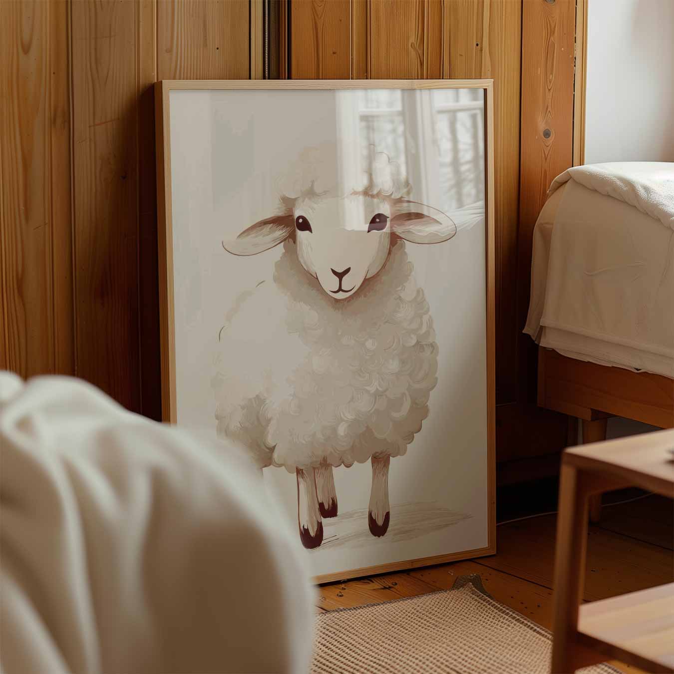 Schattige Schapen Poster-WallArtistic