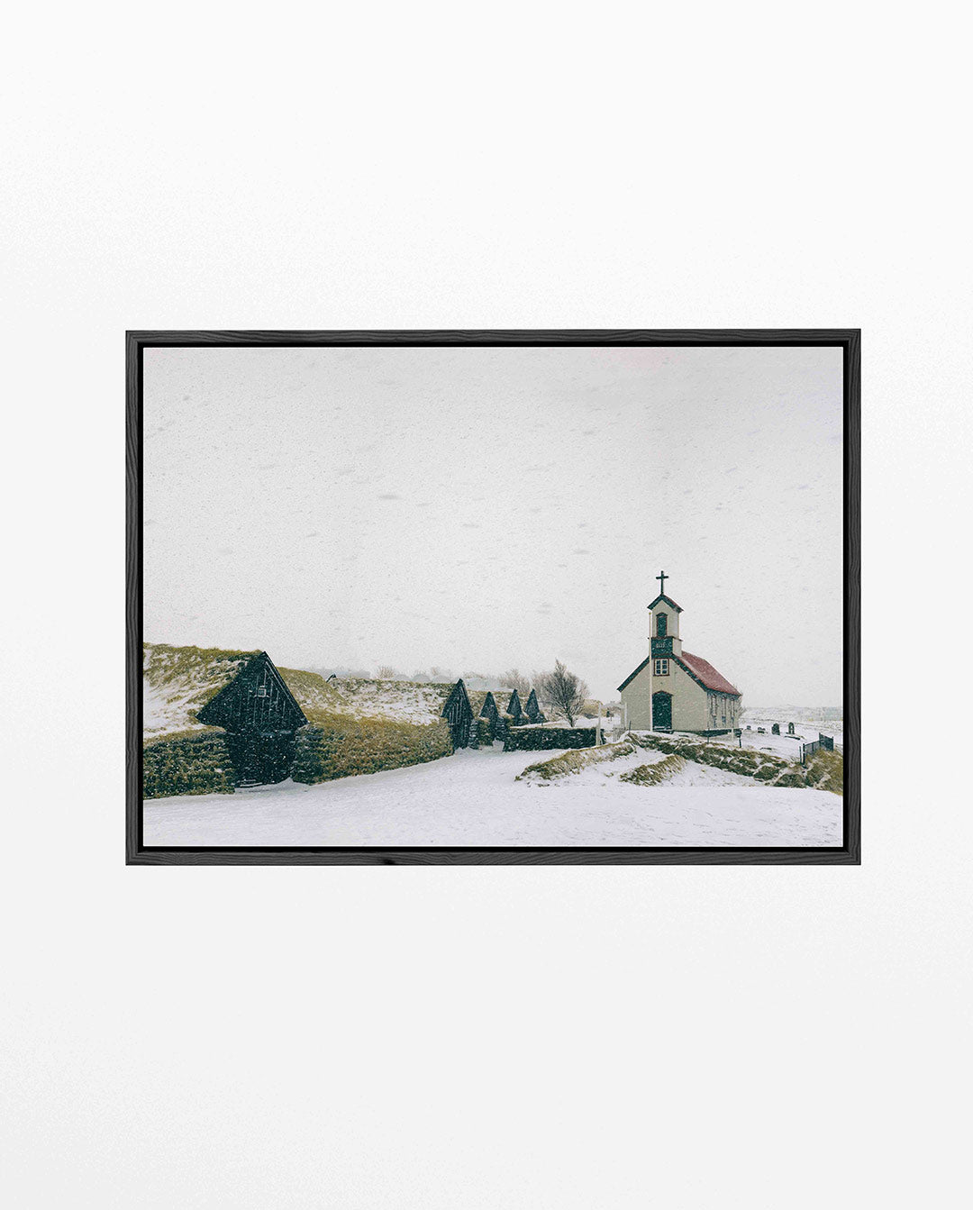 Winterse kapel Kunstwerk