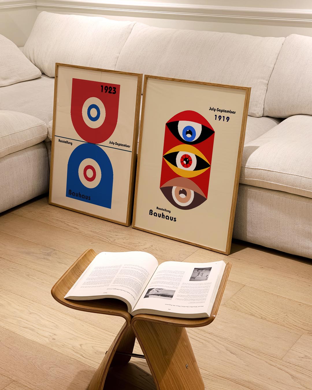 Oogvormen en kleur Posterset