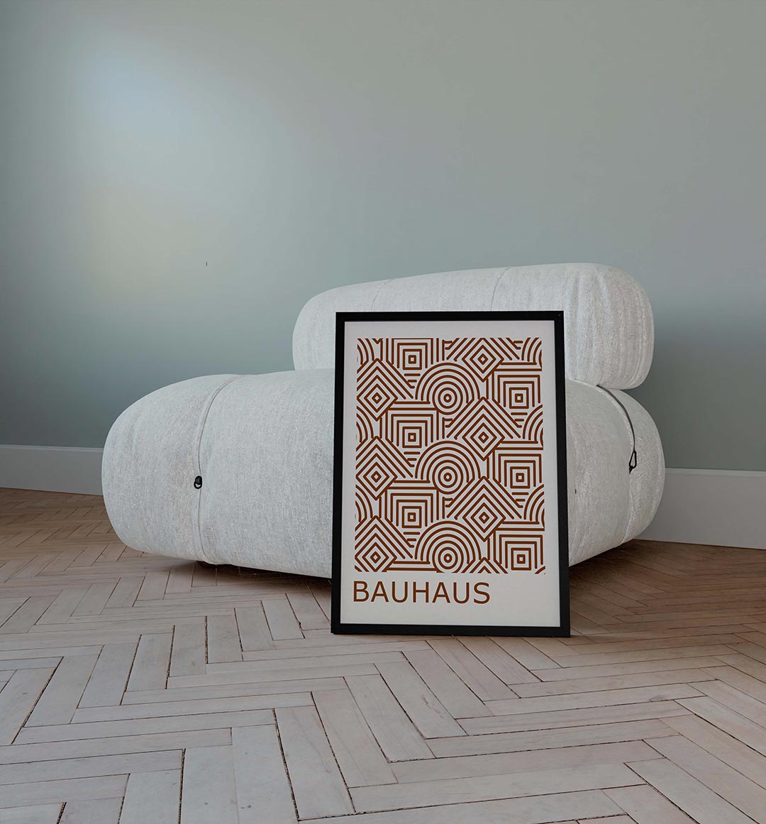 Lijnen en patronen Poster