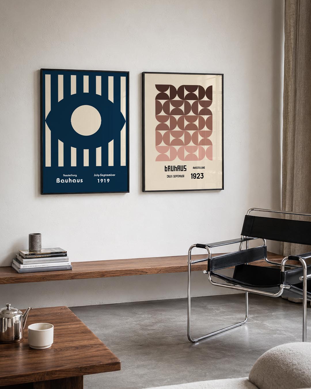 Oog en strepen Posterset