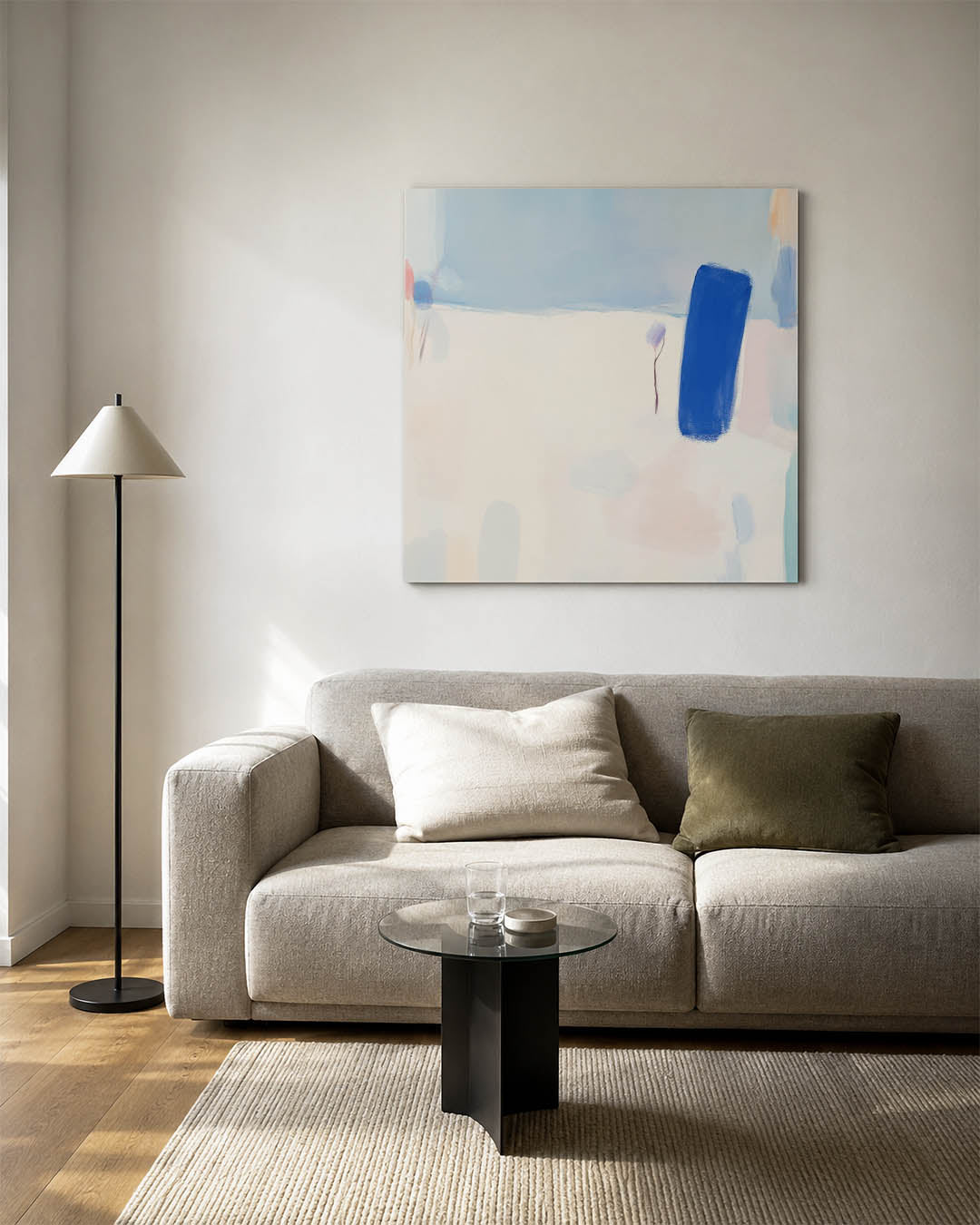 Kleurrijke vormen Kunstwerk