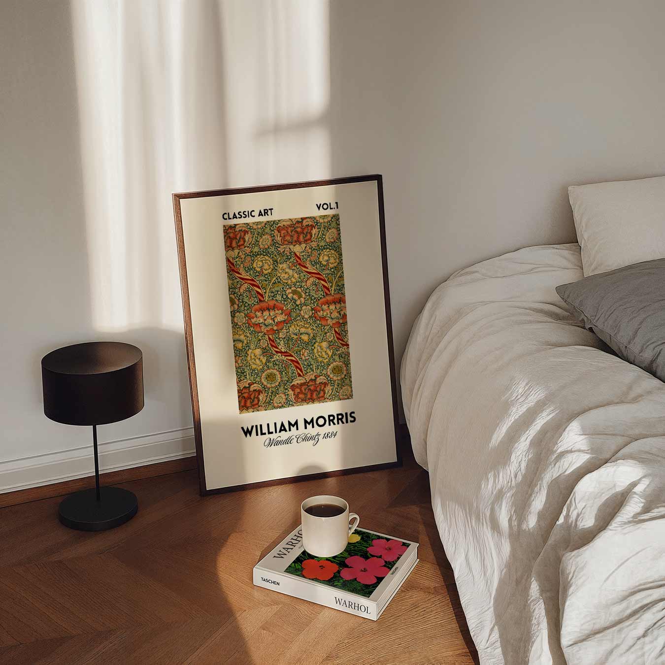 William Morris Wild Tulip 1884 Poster II-WallArtistic