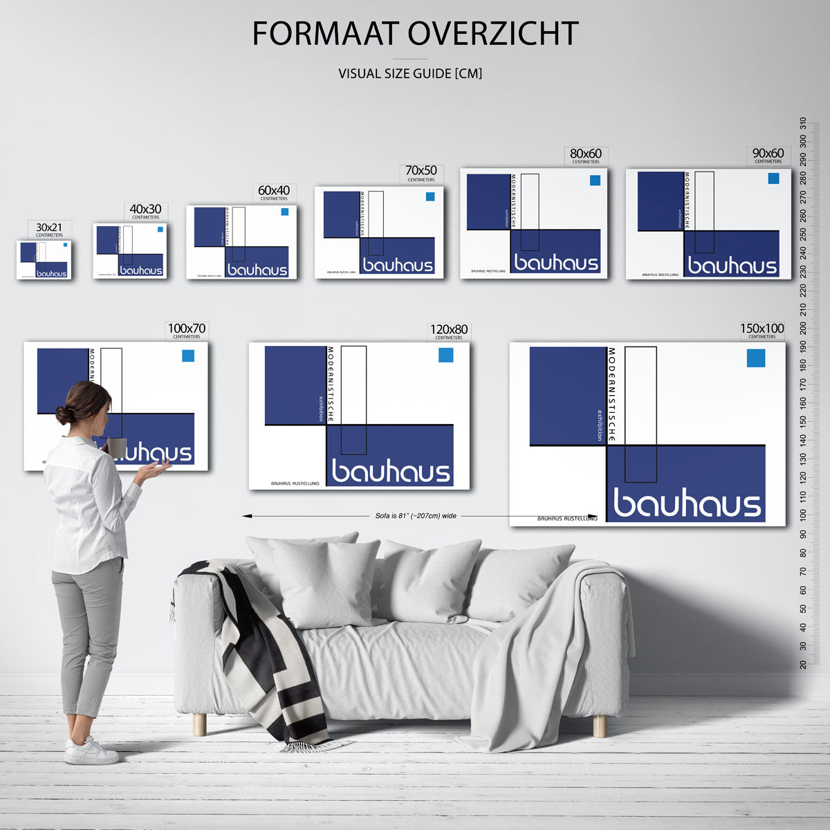 Vorm en balans Poster
