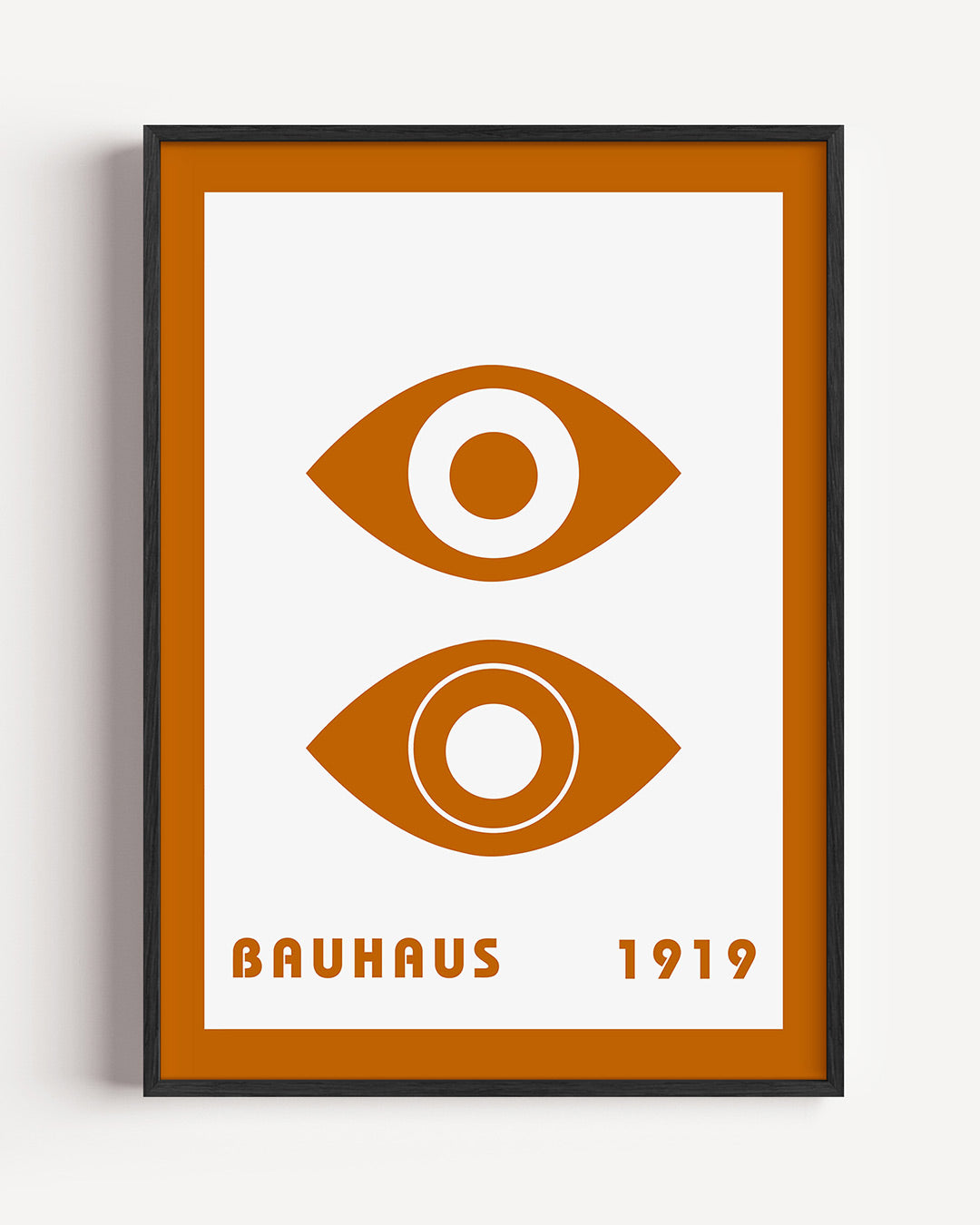 Oogvormen en lijnen Poster