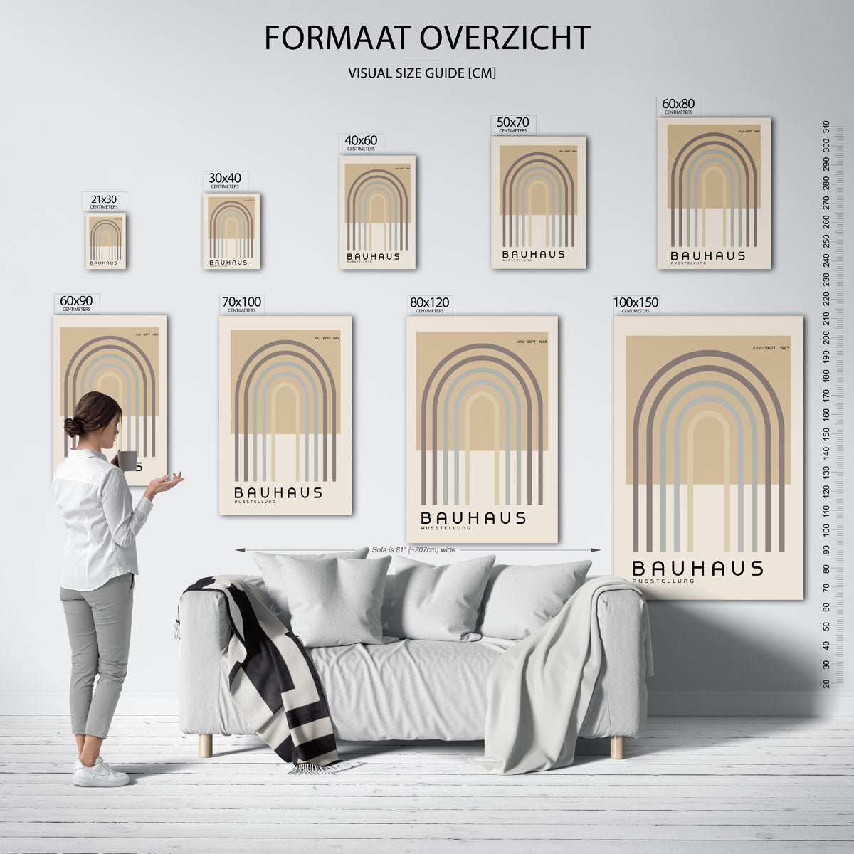 Vorm en balans Poster