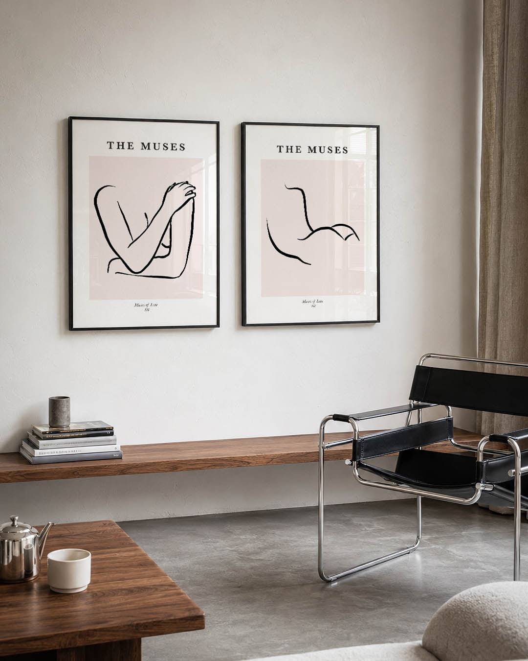 Lijnen en vlakken Posterset