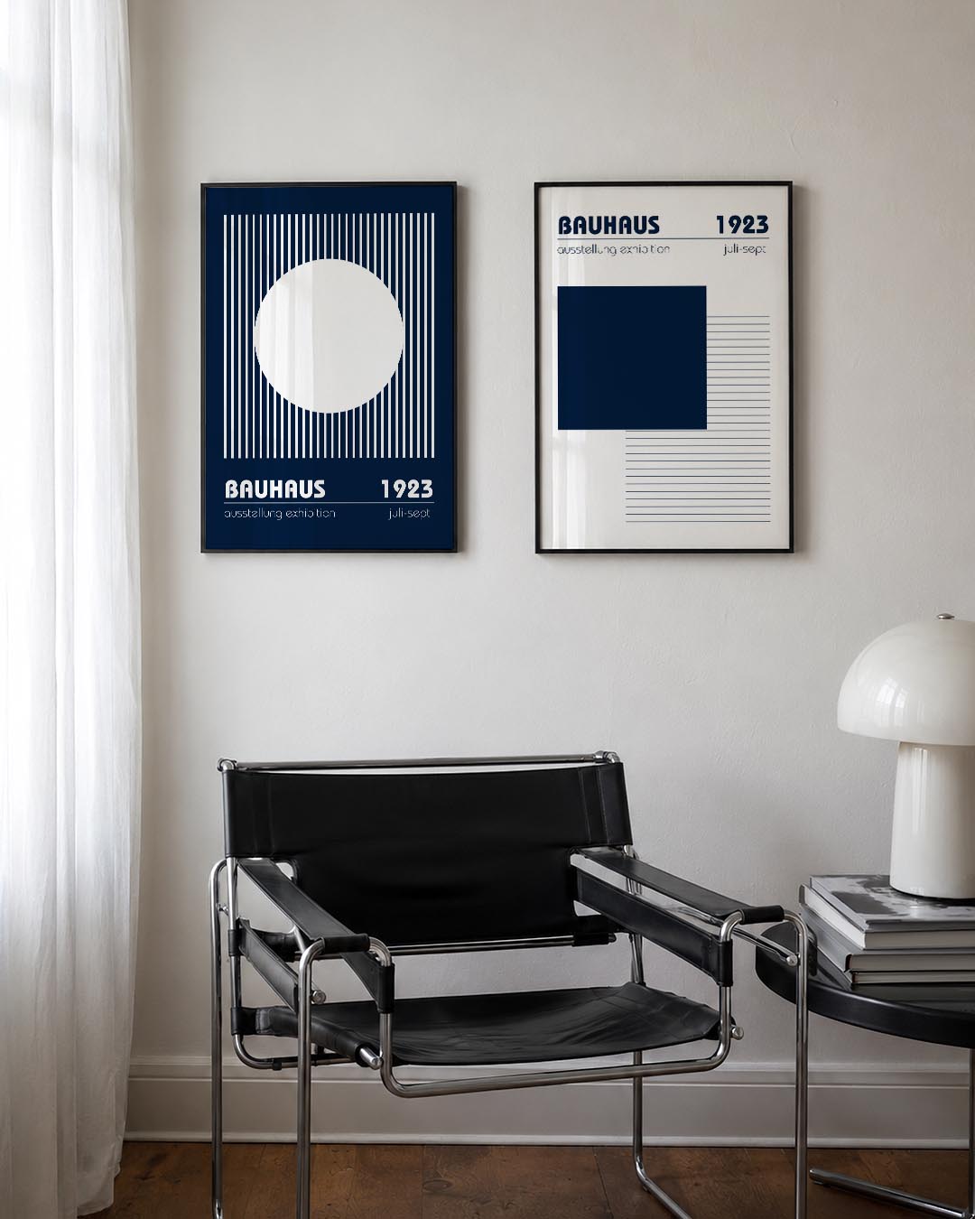 Cirkel en lijnen Posterset