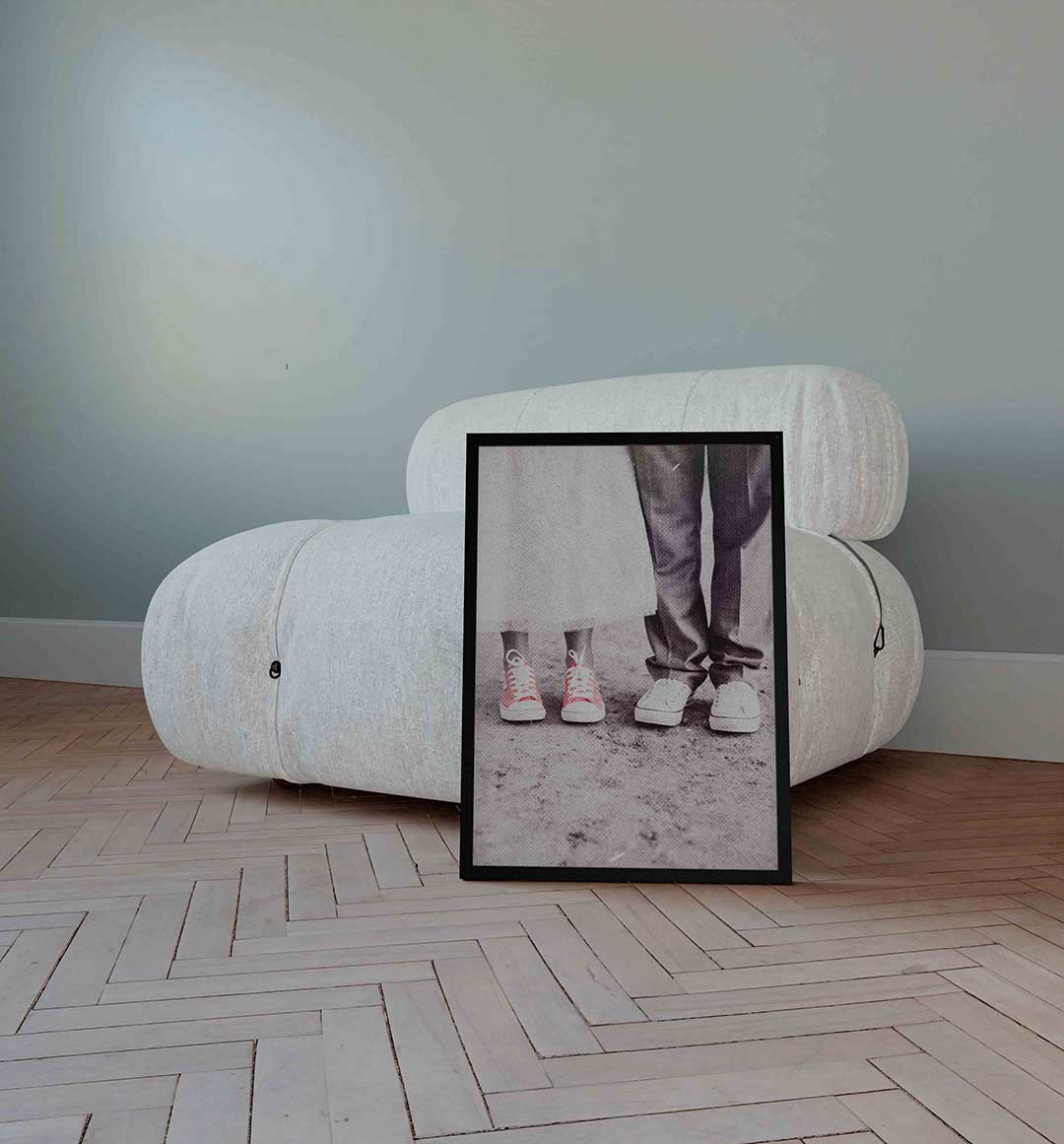 Sneakers en schoenen Poster