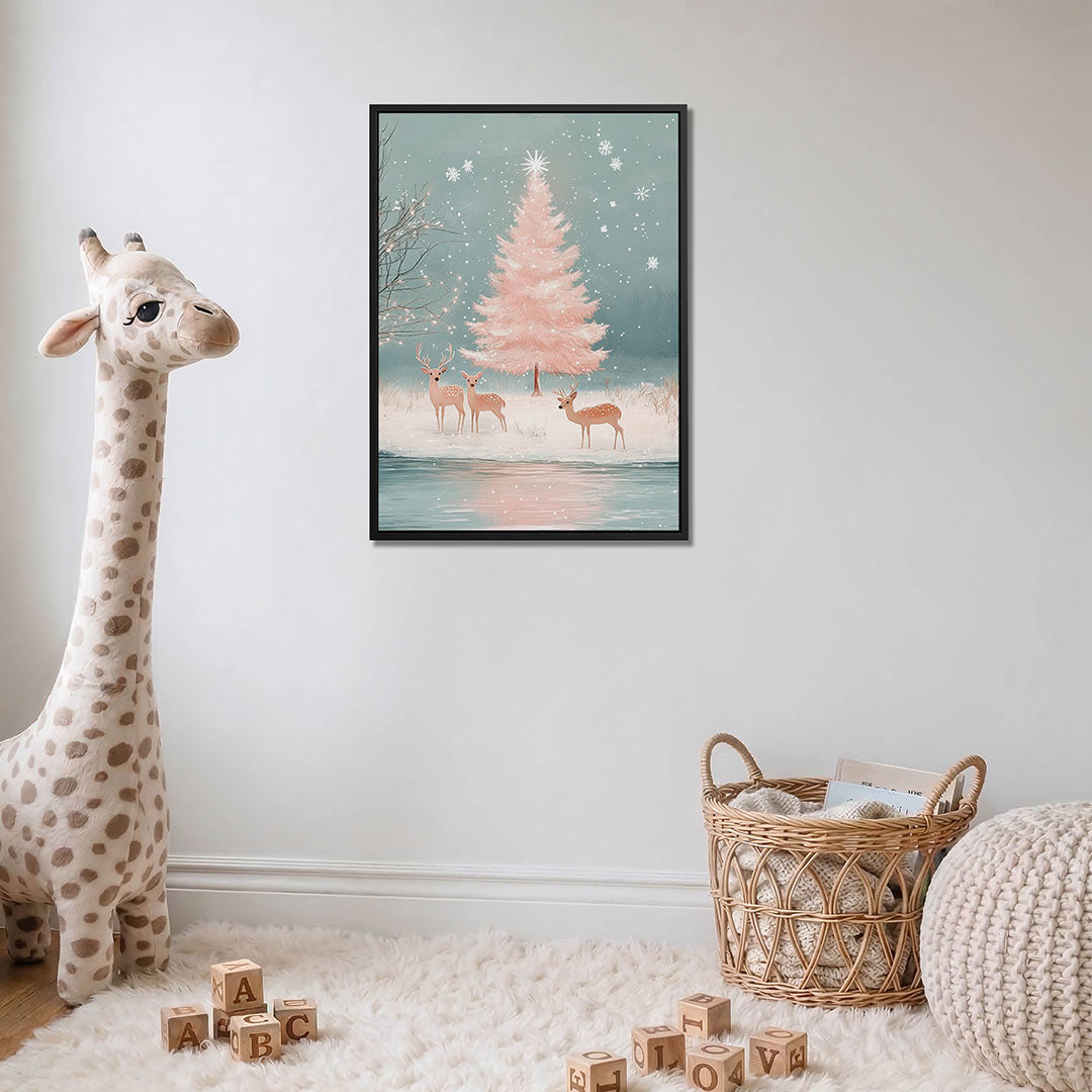 Winterlandschap Kunstwerk